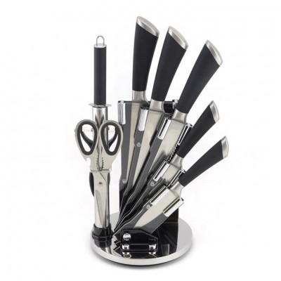 High Grade 7 pcs Super Kitchen Gift Knife Set with Acrylic Stand